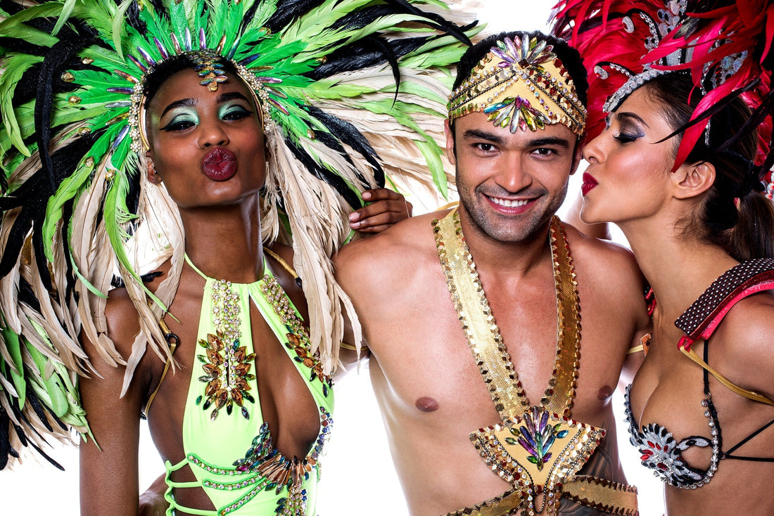 Celebrate Mardi Gras with feathers