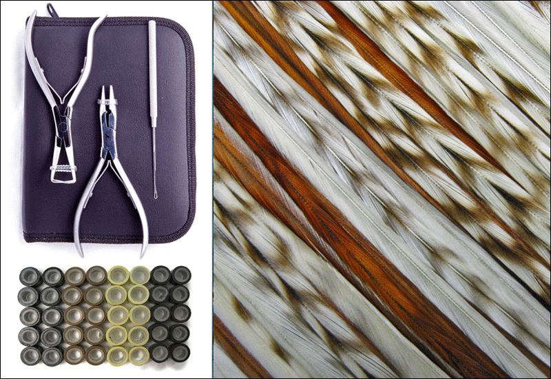 Bulk Feather Hair Extensions Wholesale Moonlight Feather