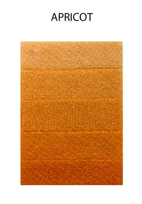 Apricot orange textured fabric swatch for crafts and DIY projects.
