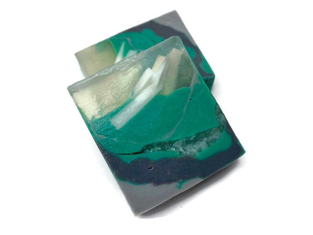 Amazonite Crystal Soap