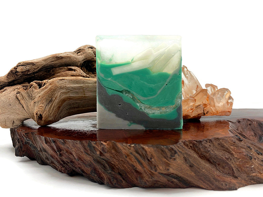 Amazonite Crystal Soap