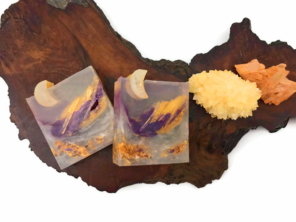 Ametrine Crystal Soap