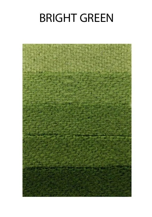 Shades of bright green textured feathers for crafts and DIY fashion decor.