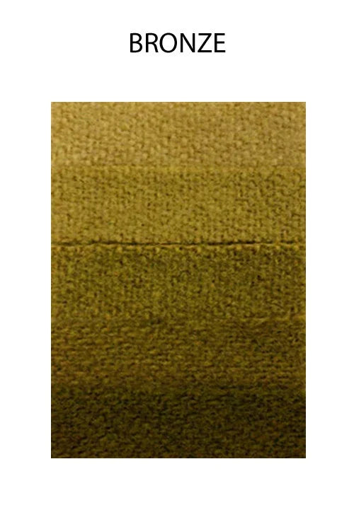 Bronze textured feather material for crafts and DIY fashion decor.