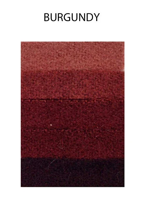 Burgundy textured fabric swatch in various deep red shades.