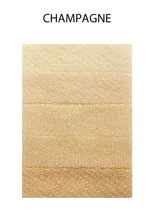 Champagne colored textured craft material for DIY fashion and decor.