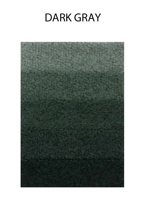 Dark gray textured feather color swatch for craft and fashion DIY supplies.