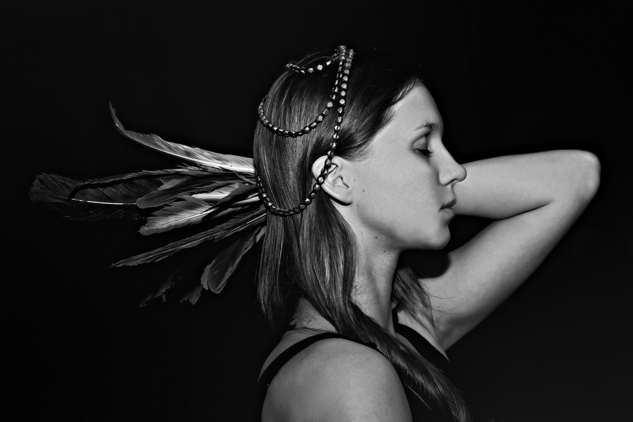 10 Pieces - Burgundy Goose Pointers Long Primaries Wing Feathers