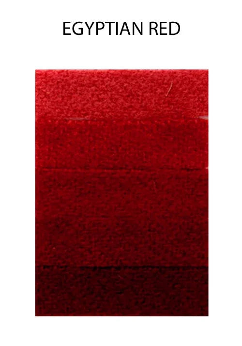 Egyptian Red textured fabric swatch for crafts and DIY fashion projects.