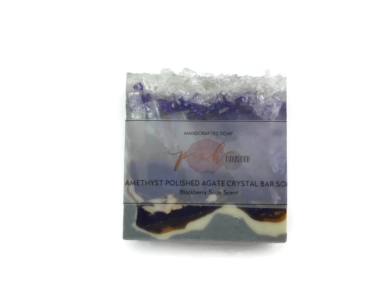 Amethyst Crystal Soap