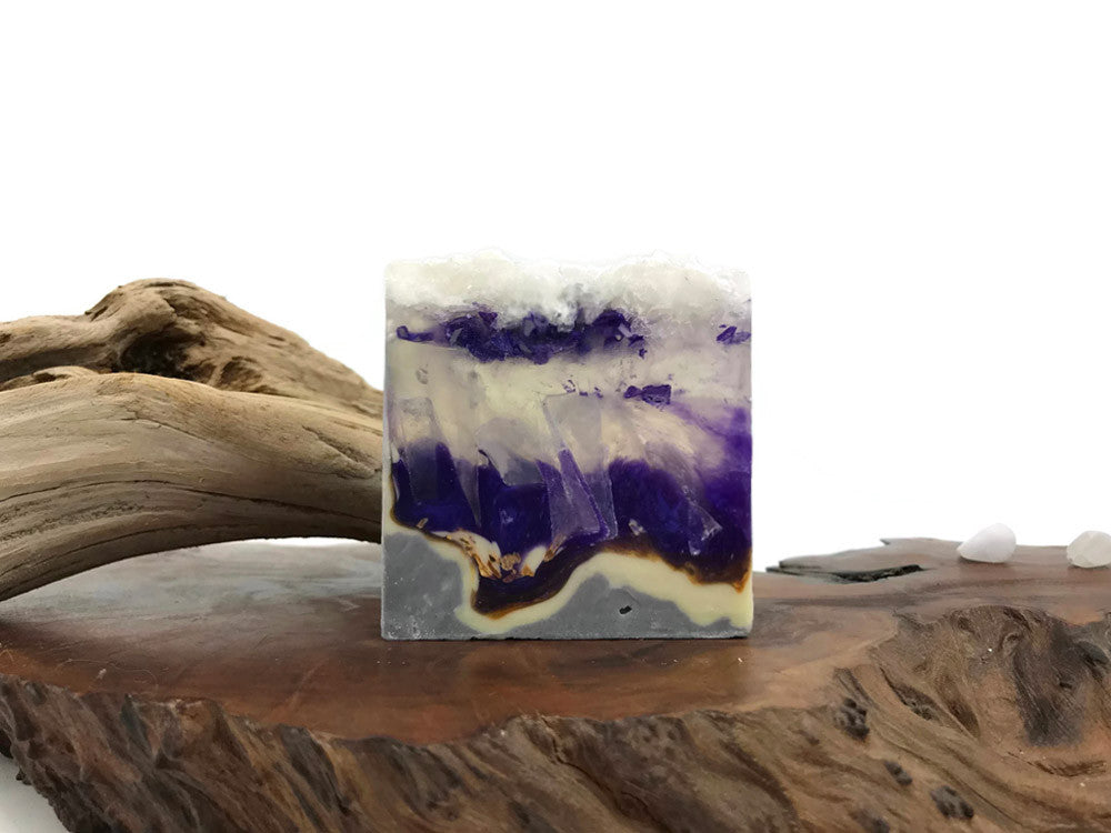 Amethyst Crystal Soap