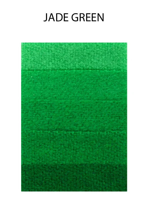 Jade green textured feather color swatch for crafts and fashion DIY supplies.