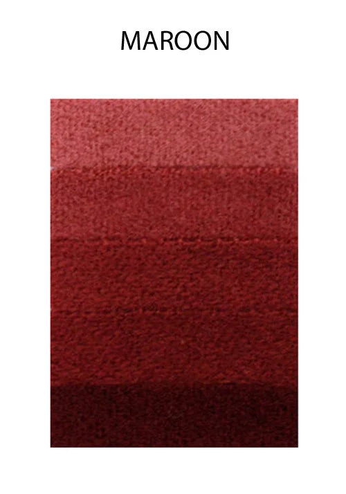 Maroon textured fabric swatch showing deep red color tones.