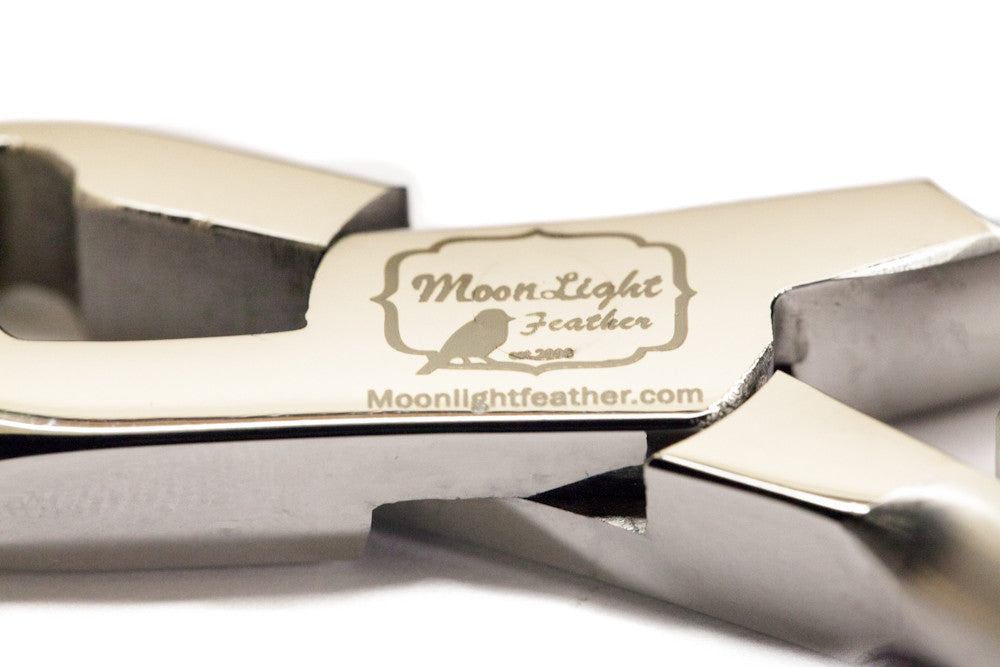 Crimson Duo Pack - Hair Extension Whiting Farm Feather Stainless Tool Kit & Silicone Beads