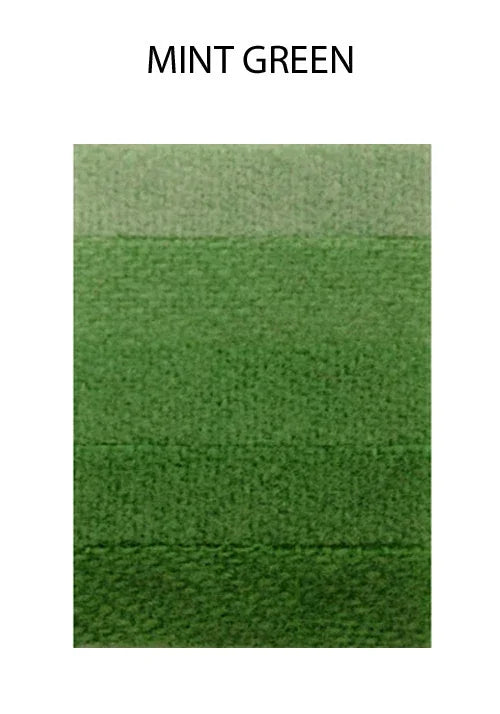 Mint green textured fabric color swatch sample for crafts and DIY projects.