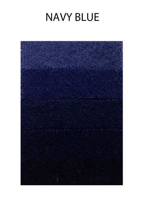 Navy blue textured fabric swatch for crafts and fashion DIY projects.
