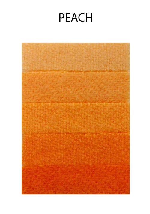 Peach and orange gradient color swatch texture for craft supplies.