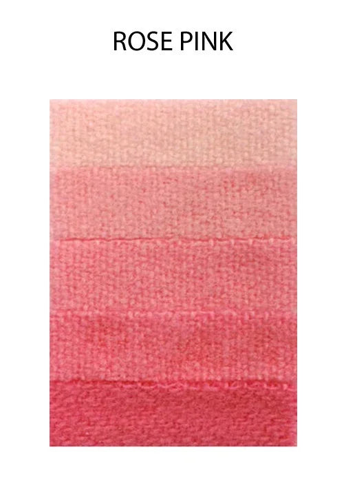 Rose pink fabric texture swatch showing various shades of pink for crafts and DIY projects.