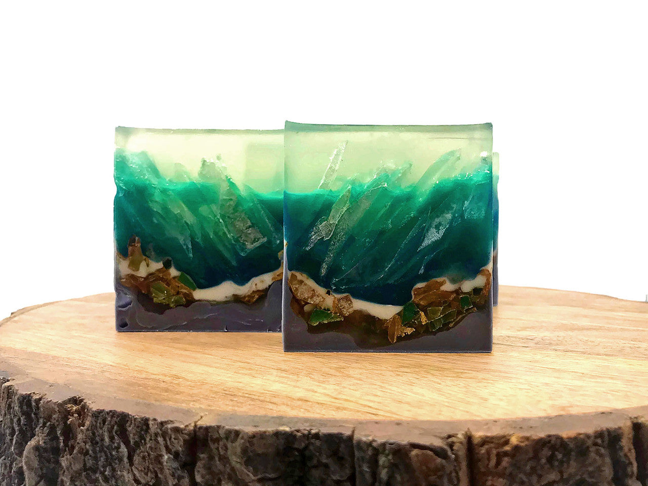 Emerald Crystal Soap