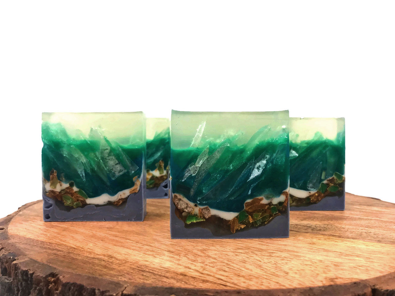 Emerald Crystal Soap