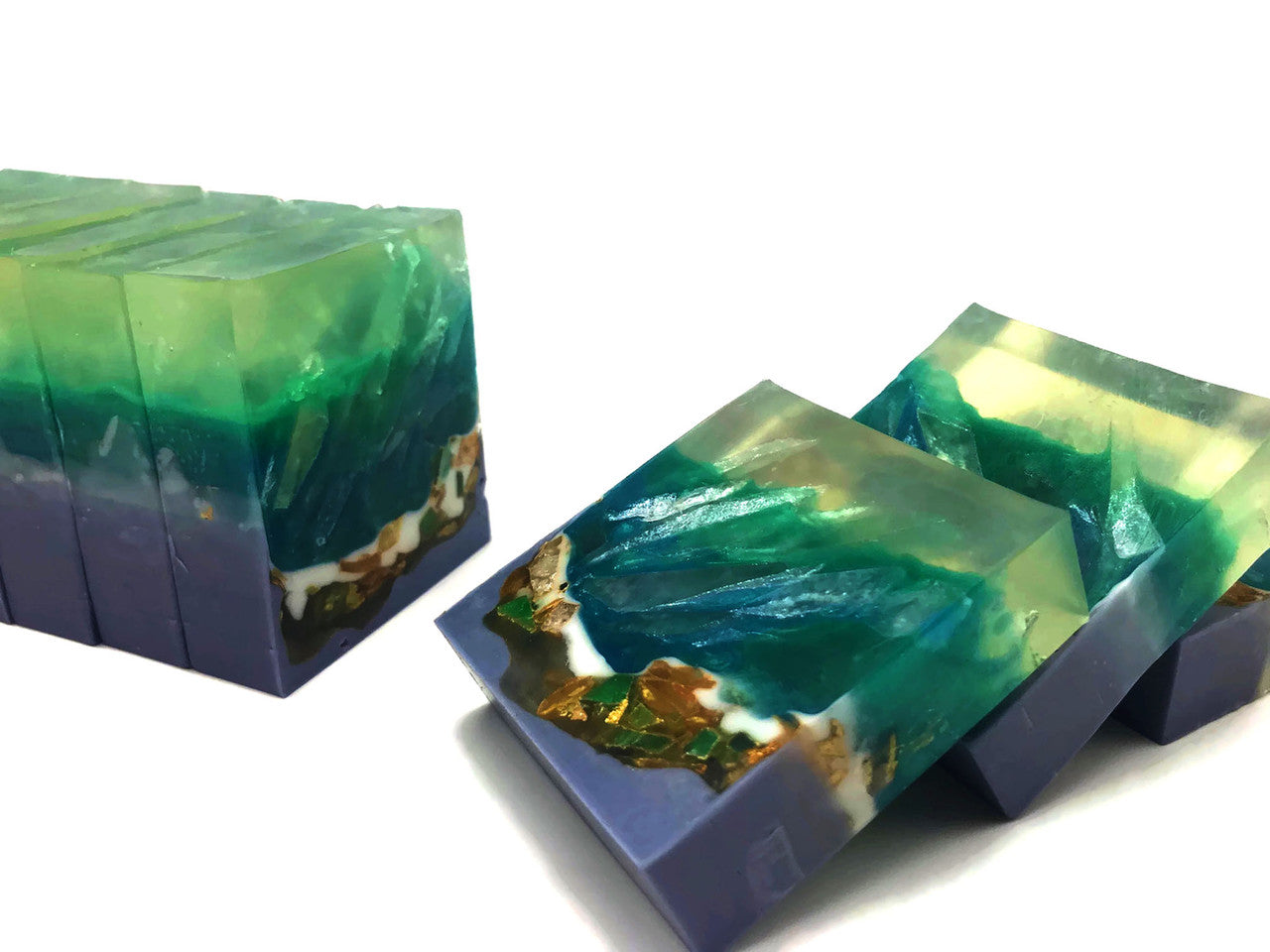 Emerald Crystal Soap