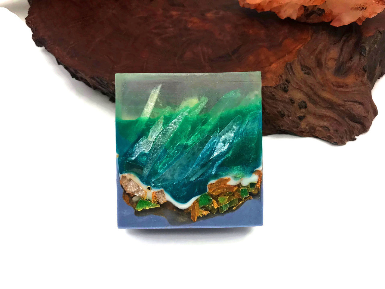 Emerald Crystal Soap