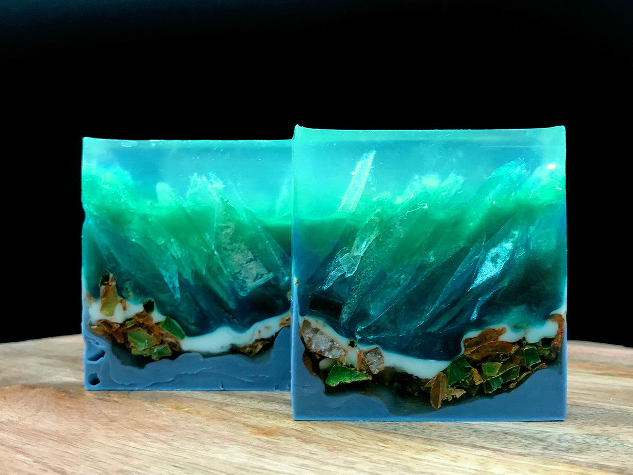 Emerald Crystal Soap