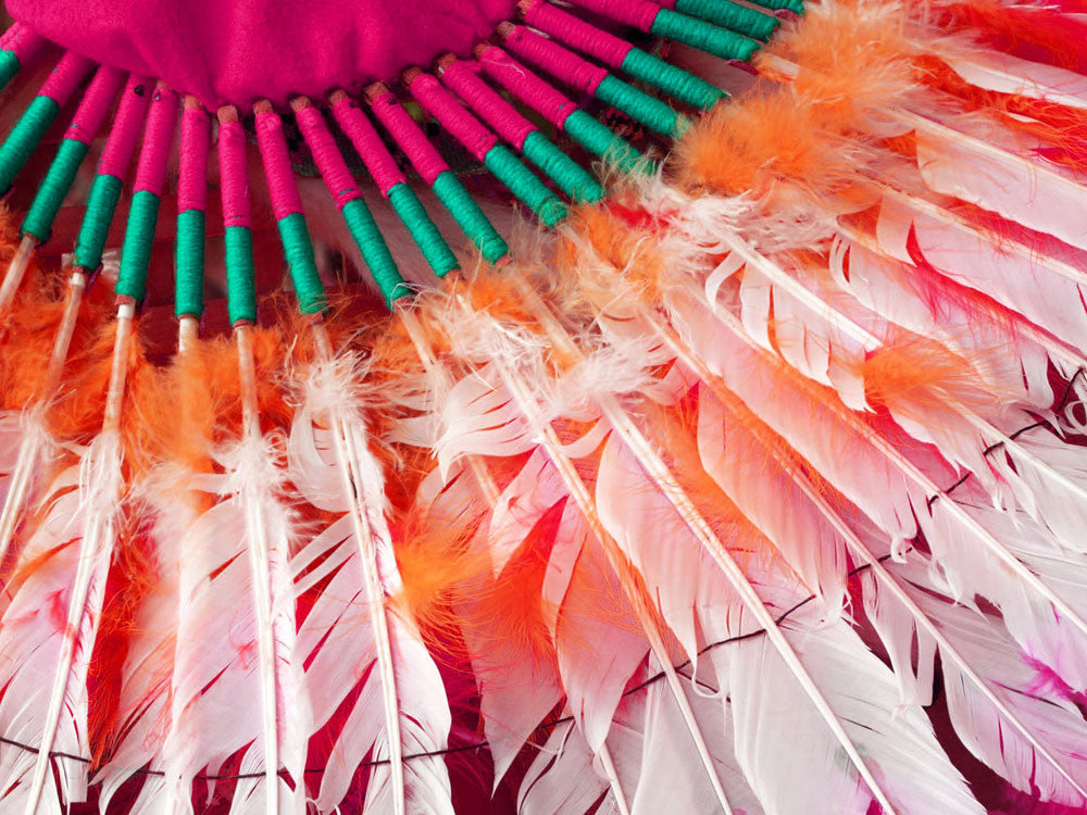 1 Pack - Orange Turkey Marabou Short Down Fluff Loose Feathers 0.10 Oz.