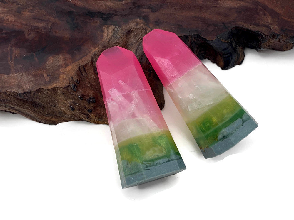 Watermelon Tourmaline Crystal Point