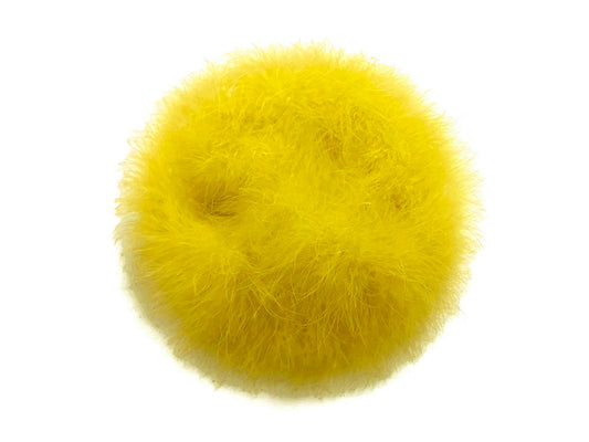 2 Yards - Yellow Turkey Medium Weight Marabou Feather Boa 25 Gram