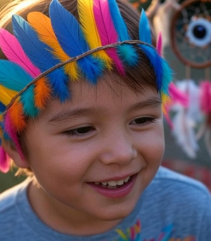 Creative Feather Crafts for Kids | Moonlight Feather