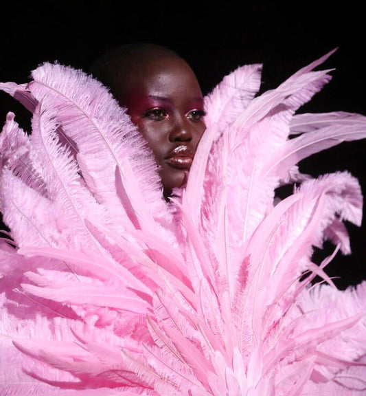 Ostrich Feathers in Fashion and Costume Design