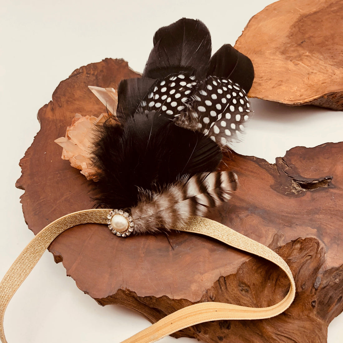 Flapper Girl Feather Headpiece