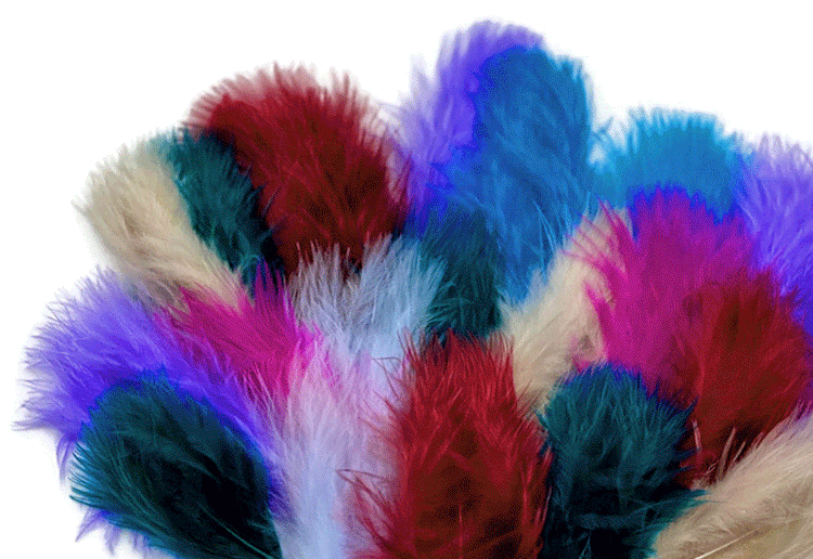 Bulk Marabou Down Feathers Marabou Feathers Wholesale Moonlight Feather