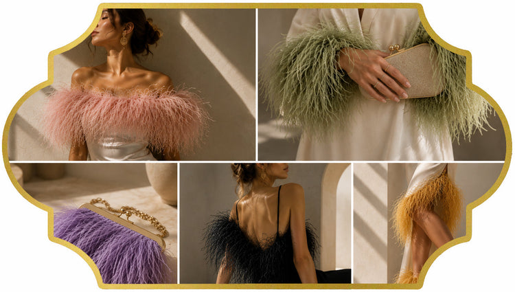 Bulk Ostrich Fringe Feathers