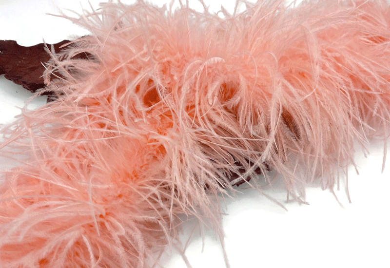 OSTRICH FEATHER BOA
