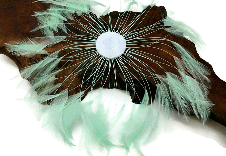 Pinwheel Feather Pad