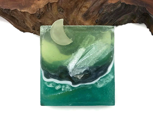 Aquamarine Crystal Soap