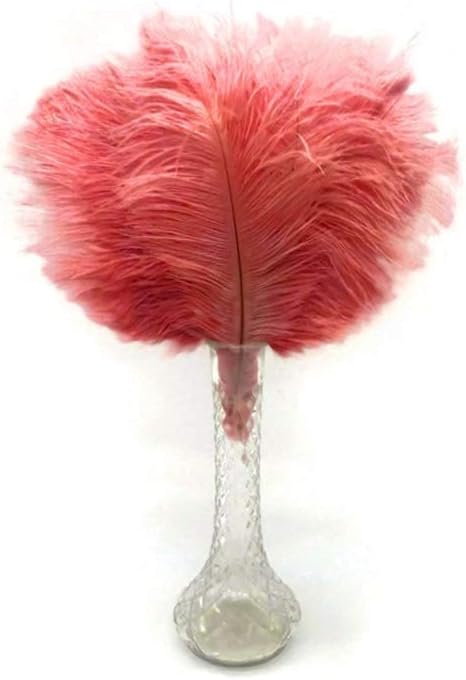 100 Pieces - 6-8" Pink Blush Ostrich Drabs Body Wholesale Feathers (Bulk)