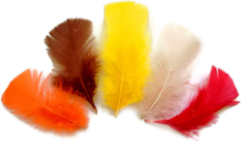 1/4 lbs. - Red Turkey T-Base Wholesale Body Plumage Feathers (Bulk)