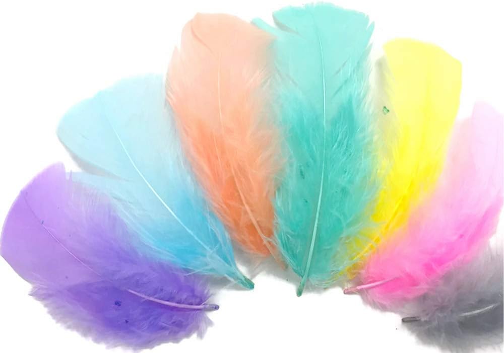 1/4 lbs. - Lavender Turkey T-Base Wholesale Body Plumage Feathers (Bulk)