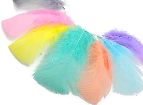 1/4 lbs. - Lavender Turkey T-Base Wholesale Body Plumage Feathers (Bulk)