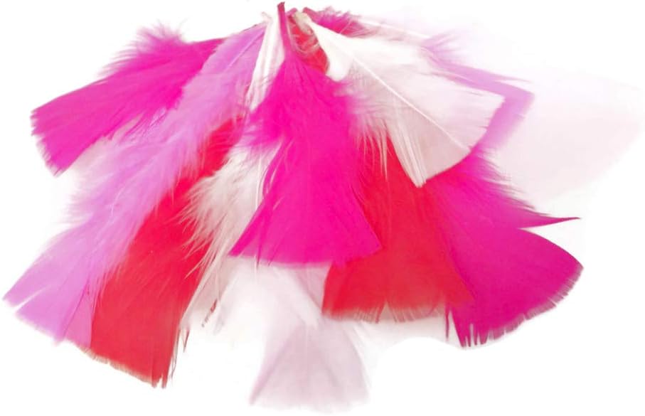 1/4 lbs. - Light Pink Turkey T-Base Plumage Wholesale Feathers (Bulk)