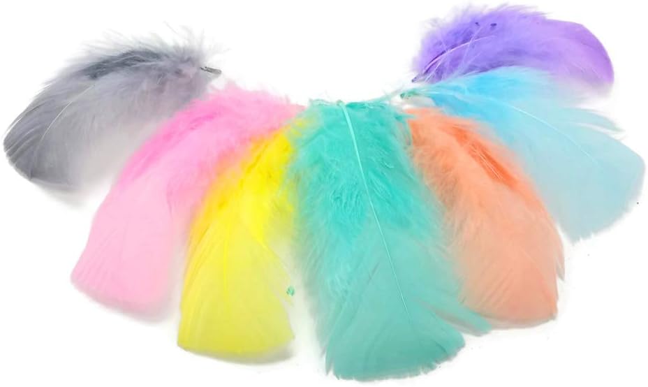 1/4 lbs. - Light Pink Turkey T-Base Plumage Wholesale Feathers (Bulk)