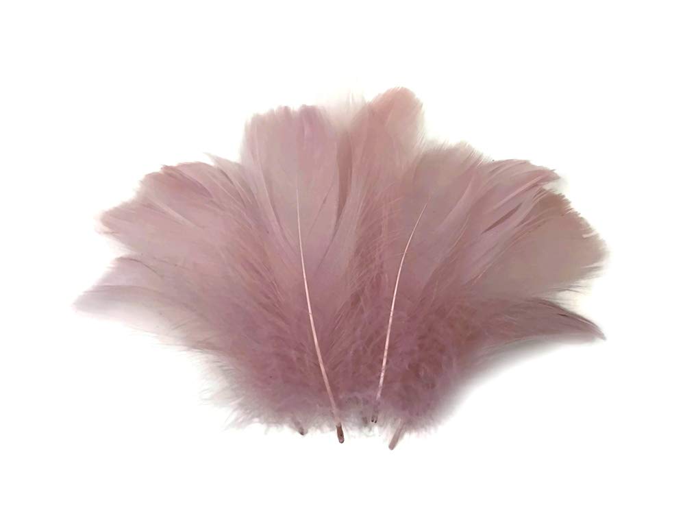 1 Pack - 2-3" Taupe Goose Coquille Loose Feathers - 0.35 Oz.