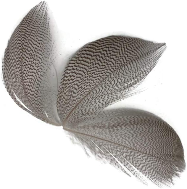 1/4 Lb. - Natural Barred Mallard Duck Flank Wholesale Feathers (Bulk)
