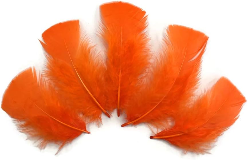 1/4 lbs. - Halloween Mix Turkey T-Base Plumage Wholesale Feathers (Bulk)