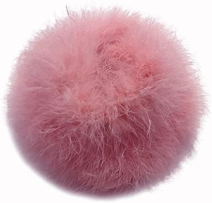 2 Yards - Taupe Turkey Medium Weight Marabou Feather Boa 25 Gram