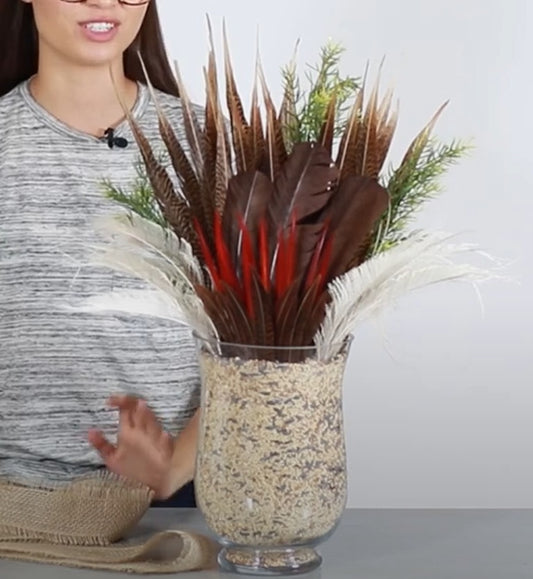 Feather Vase