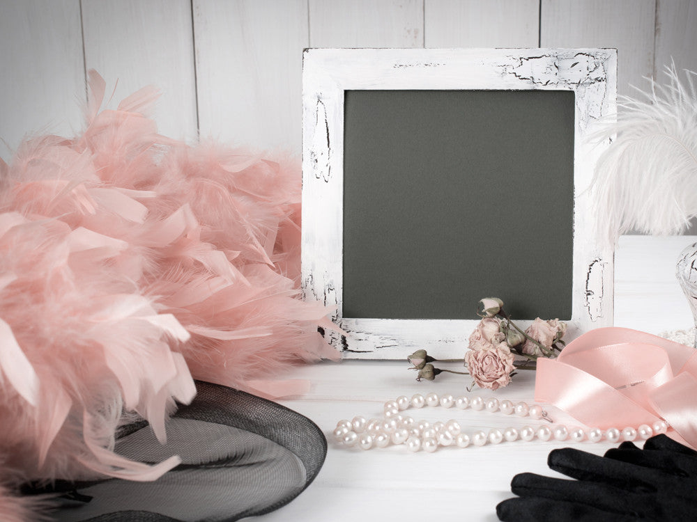 2 Yards - Light Pink Heavy Weight Chandelle Feather Boa | 80 Gram